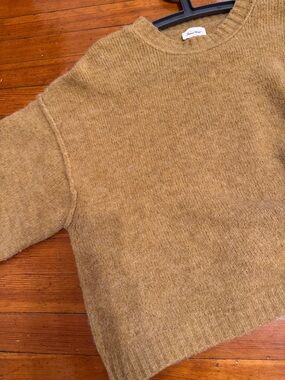 American Vintage Brand Mustard Yellow Crewneck Sweater XS/Small